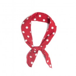 Foulard Polka rigide