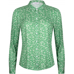 Chemisier Jane Lily green Very Cherry 50's