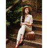 Pantalon en lin Very Cherry