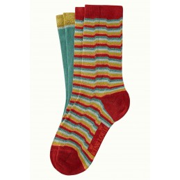 Chaussettes Flatliner true red King Louie
