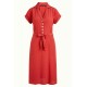 Robe rouge Darcy à pois King Louie