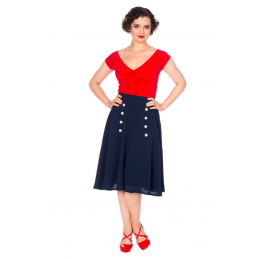 Jupe Navy Banned